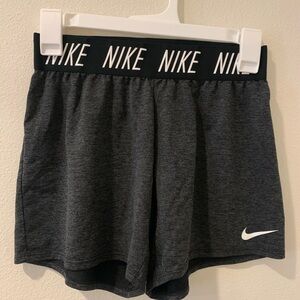Nike Women's Charcoal Athletic Shorts